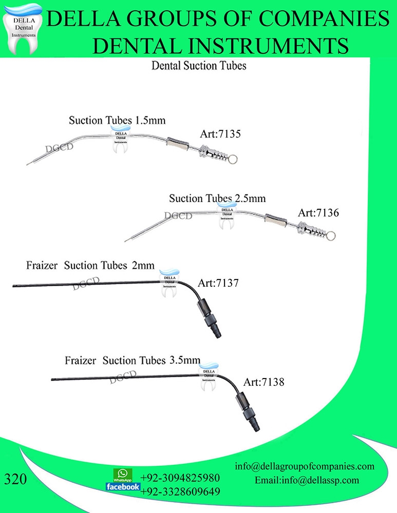 Dental Suction Tubes